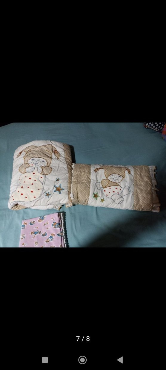 Nakışlı Çocuk Uyku Örtüsü - Pastel Kahverengi - Görsel 5