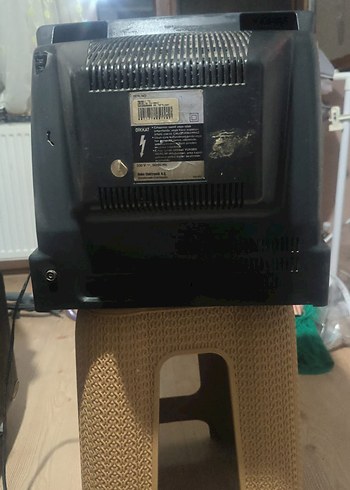 Siyah CRT Monitör - Görsel 2