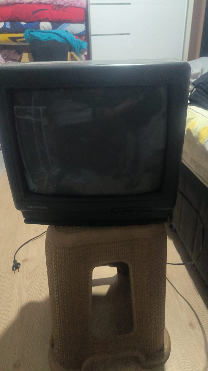 Siyah CRT Monitör - Görsel 4