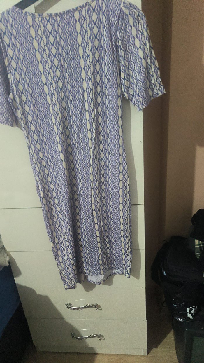 Bohem V Yaka Hamile Elbisesi - Görsel 4