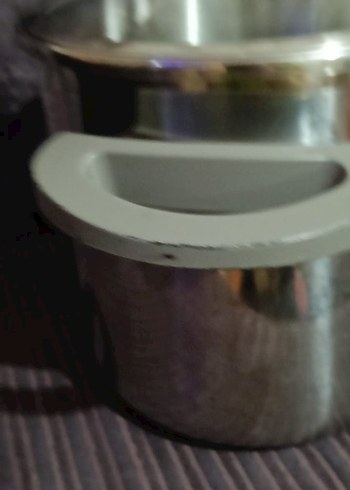 Gri Kapaklı Çelik Tencere 8 litre kapakli tencere - Görsel 7