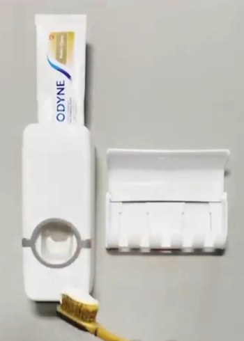 otomatik diş macunu ve fırçalık - Görsel 4