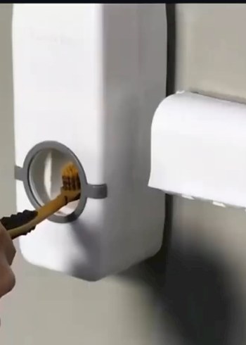 otomatik diş macunu ve fırçalık - Görsel 2