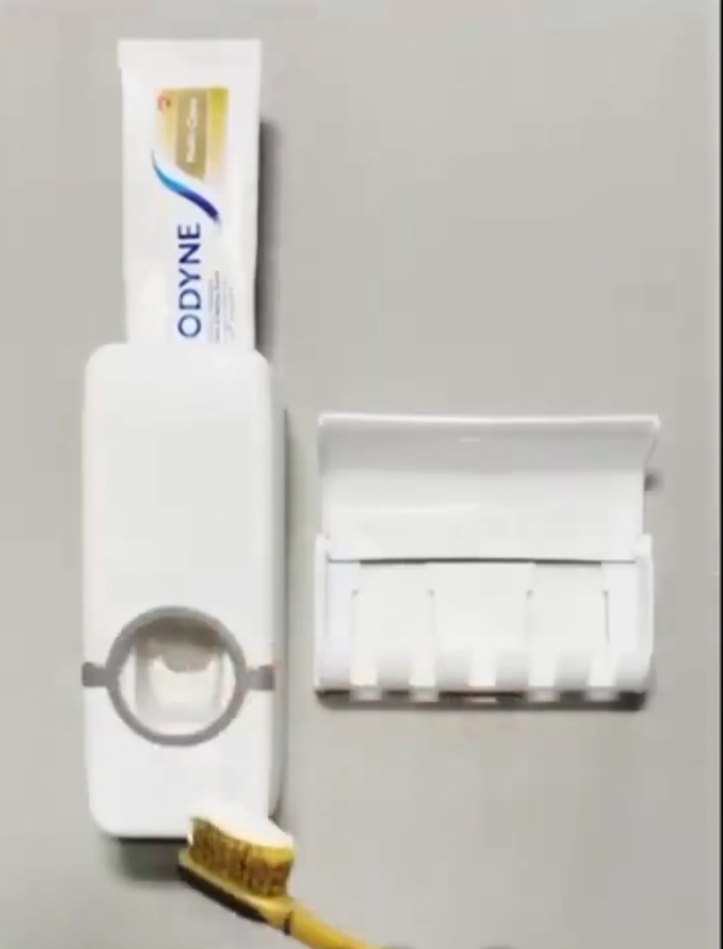 otomatik diş macunu ve fırçalık - Görsel 4