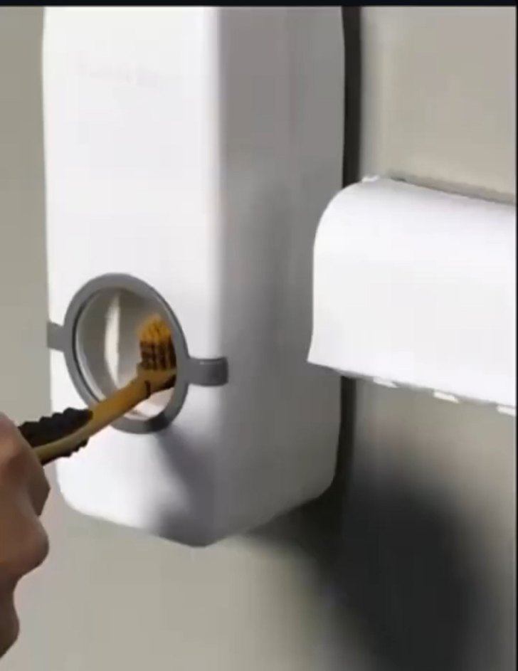 otomatik diş macunu ve fırçalık - Görsel 2