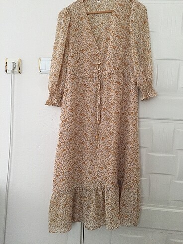 Şifon Elbise - Görsel 4