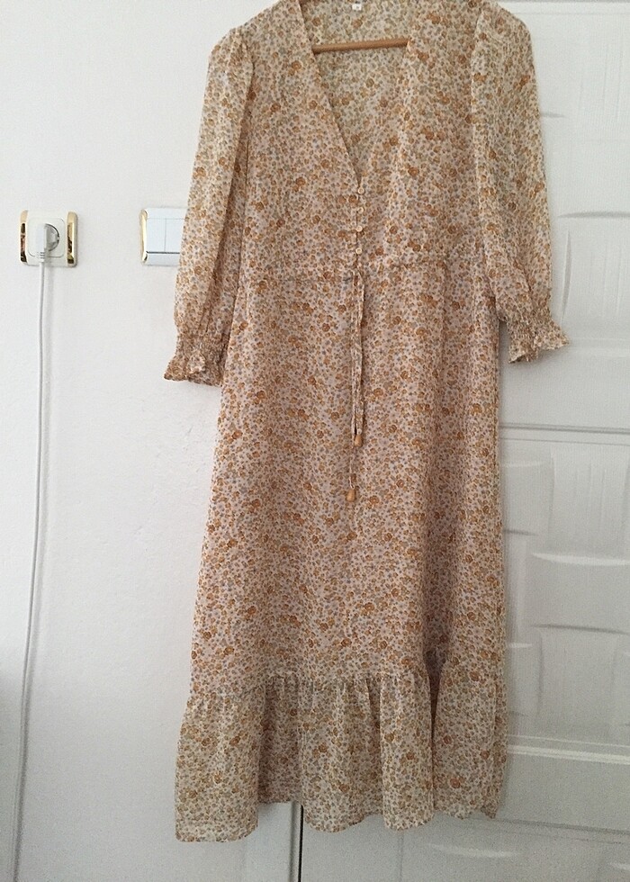 Şifon Elbise - Görsel 4