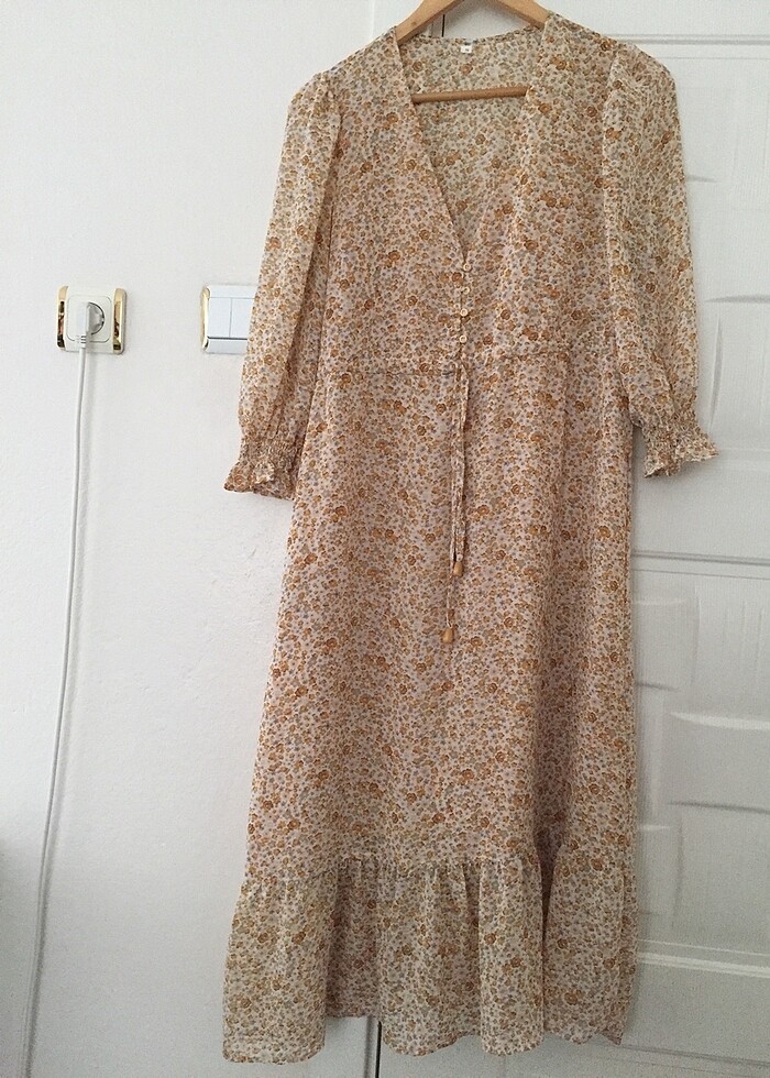 Şifon Elbise - Görsel 3