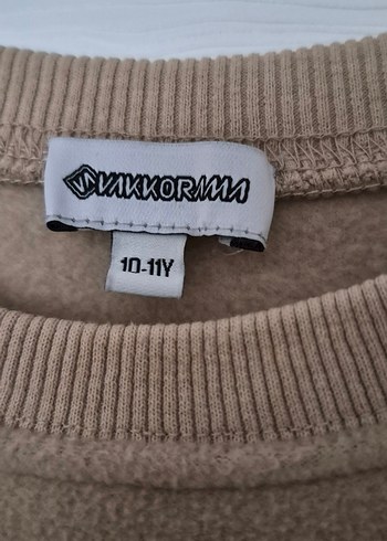 Bej Nakışlı wakko Sweatshirt - Görsel 3