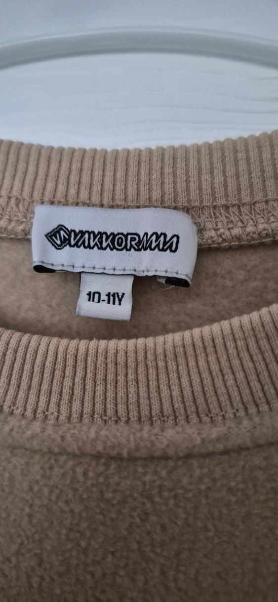 Bej Nakışlı wakko Sweatshirt - Görsel 3