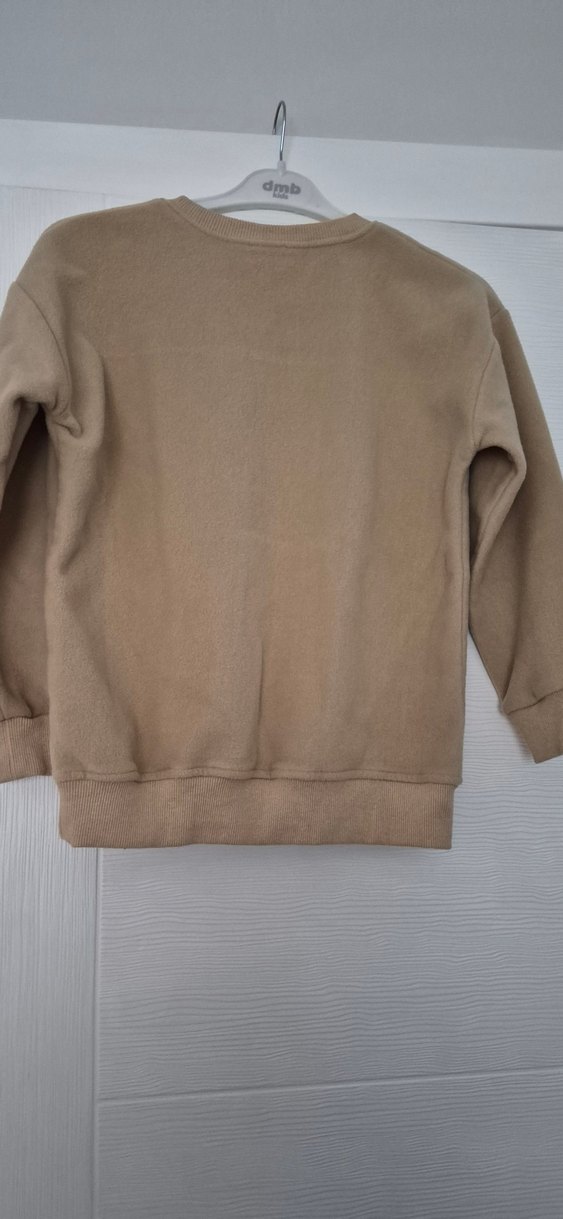 Bej Nakışlı wakko Sweatshirt - Görsel 2