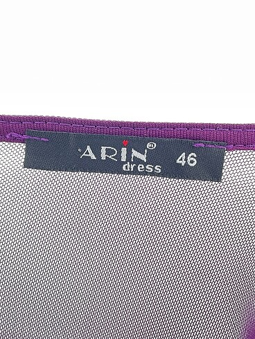 46 Beden mor Renk Diğer Kısa Elbise %70 İndirimli.