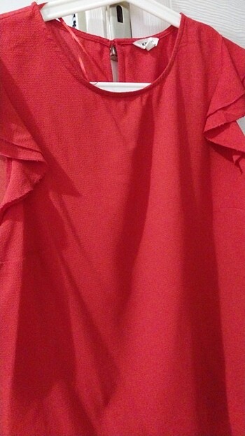 Koton marka kırmızı bluz