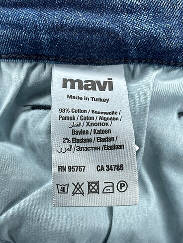 31 Beden çeşitli Renk Mavi Jeans Jean / Kot %70 İndirimli.