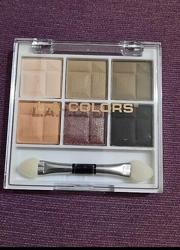 Beden La Colors Mat + simli (glitter) Far Paleti