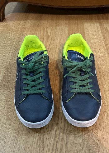 Lacoste Yeşil Bağcıklı Spor Unisex Sneaker