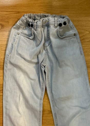 10 Yaş Beden Açık mavi Erkek Çocuk Denim Pantolon