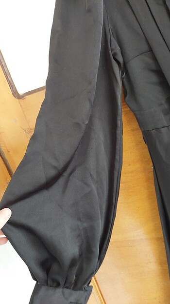 Saten elbise - Görsel 4