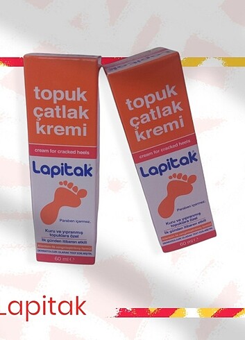Lapitak Topuk Çatlak Kremi