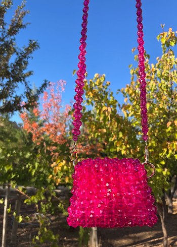  Beden pembe Renk Pembe Kadın Çantası
