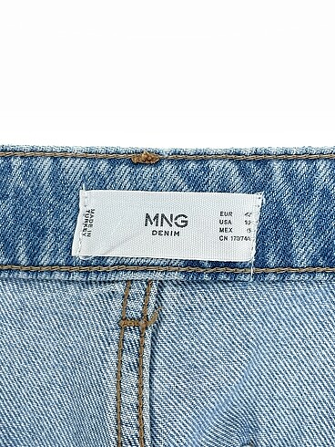 42 Beden mavi Renk Mango Jean / Kot %70 İndirimli.