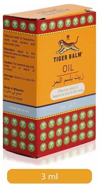 Diğer Tiger Balm Oil yağı