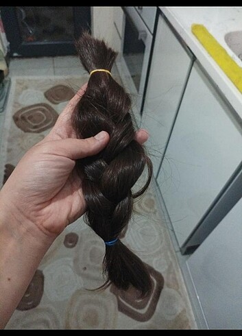 40 cm orijinal çocuk saçı - Görsel 2