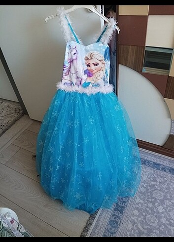 Diğer Kız çocuk elsa kostüm