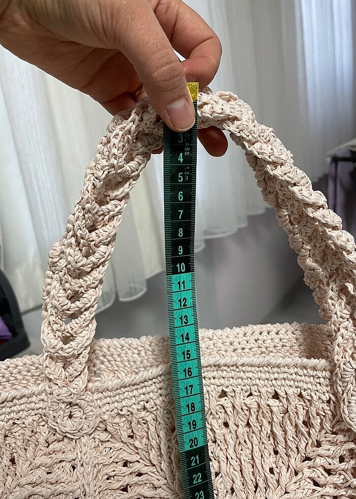 Mozaik model örgü çanta - Görsel 5