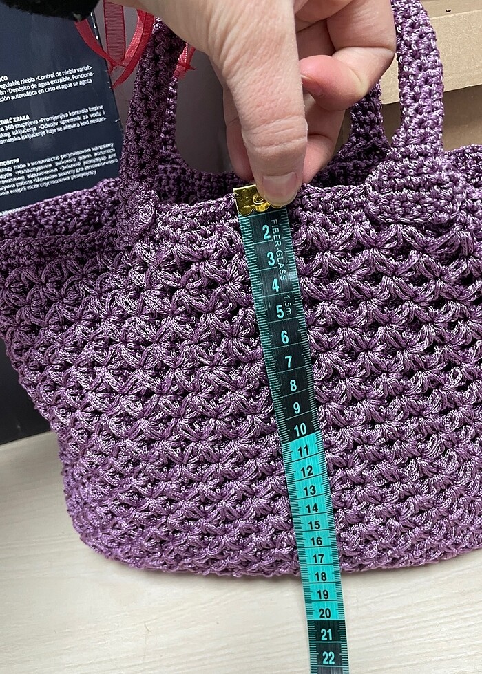 Makrome çanta - Görsel 2