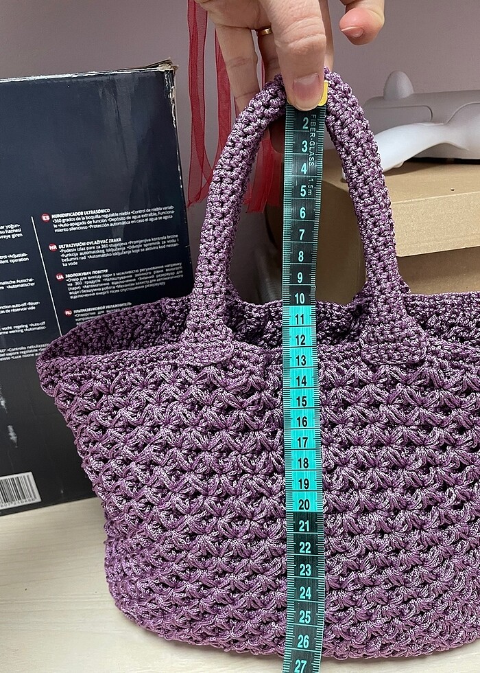 Makrome çanta - Görsel 3