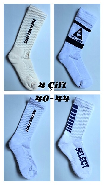 4lü Havlu Çorap