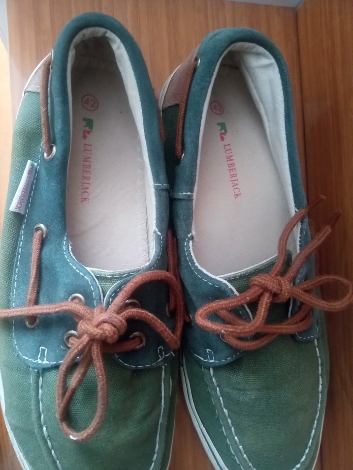 Erkek Yeşil Bohem Tarz Ayakkabı - Görsel 2