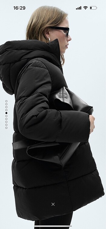 Mango Mango kapüşonlu anorak mont