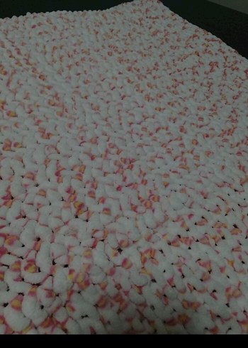 Beyaz Yumuşak Dokulu Battaniye - Görsel 2