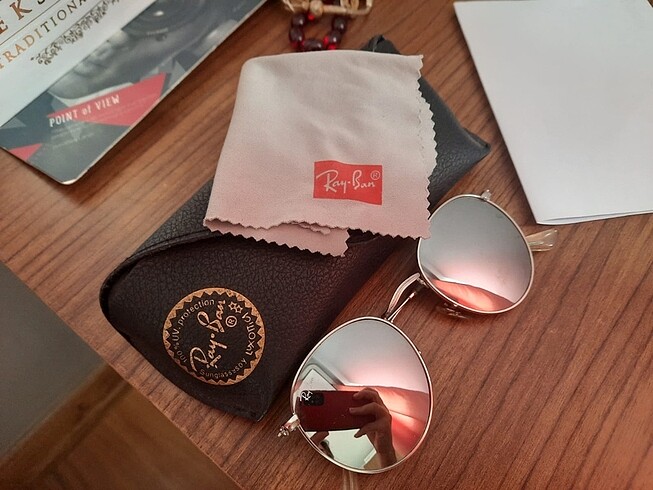 Ray-Ban Aynalı Kadın Gözlüğü