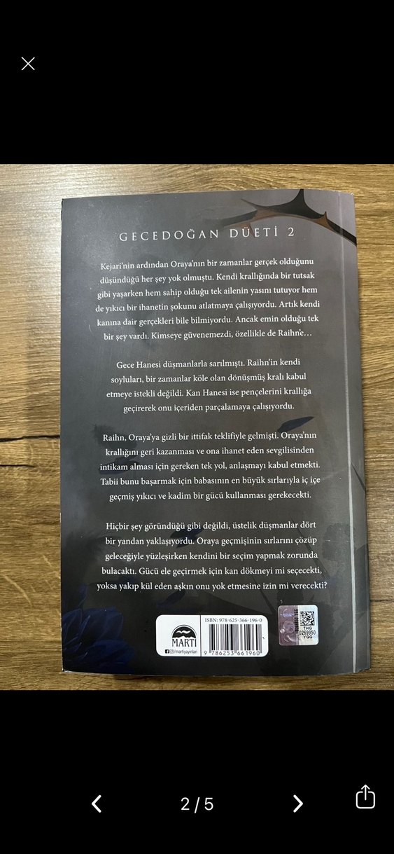 Küller ve Yıldızların İanetlediği Kral - Carissa Broadbent - Görsel 2