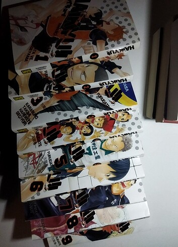  Haikyuu ilk 9 manga 