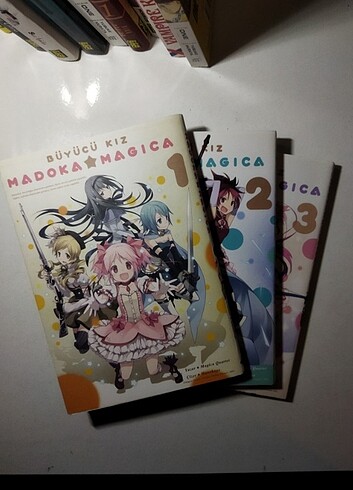 Madoka magica 3lü manga seti