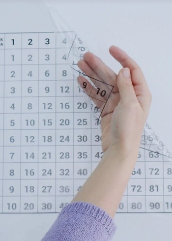 Yapıştırıcı, Bant ve Çivi Gerektirmeyen Çarpım Tablosu - Görsel 5