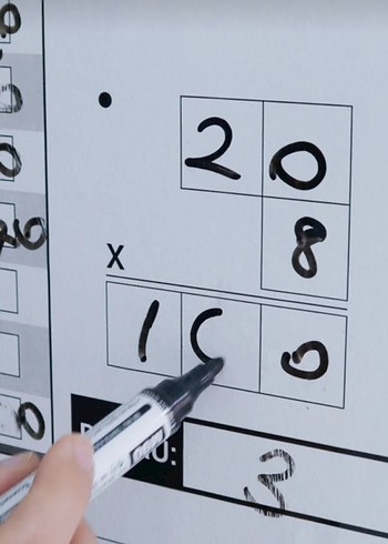 Yapıştırıcı, Bant ve Çivi Gerektirmeyen Çarpım Tablosu - Görsel 4