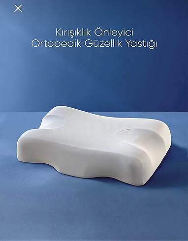 Beauty pillow kışıklık önleyici yastık
