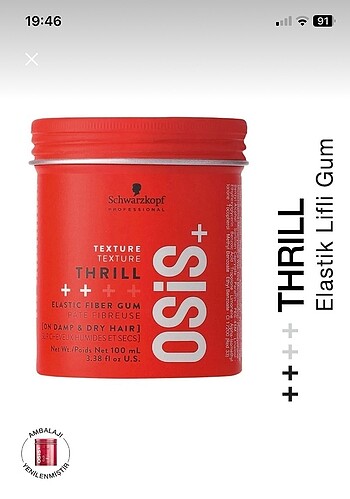 osis saç sakızı