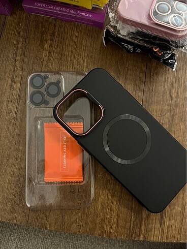 iPhone 16 Pro Max lens koruyuculu kılıf