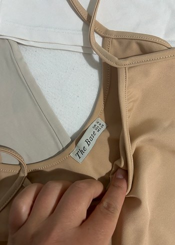 m Beden Bej Askılı Mini Body