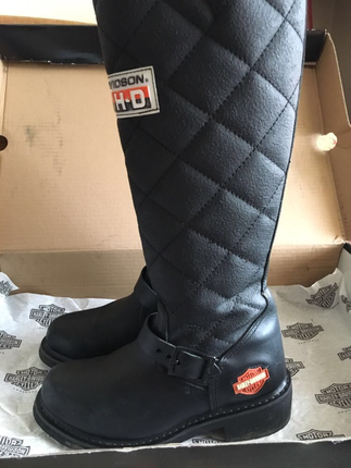 Orjinal Harley Davidson uzun çizme 37 temiz