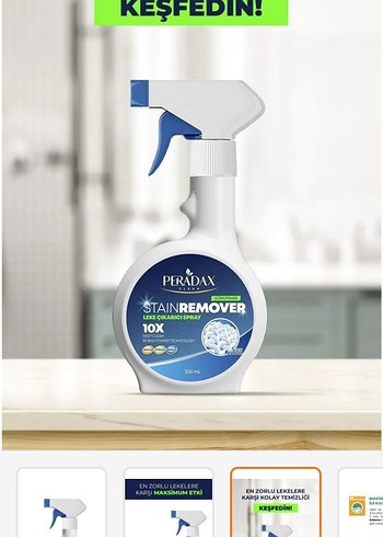 Beden Peradax Stain Remover Leke Çıkarıcı Sprey 300ml