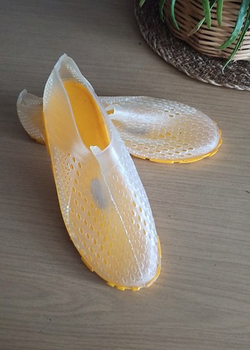 Şeffaf Sarı Erkek Su Ayakkabısı - Görsel 7