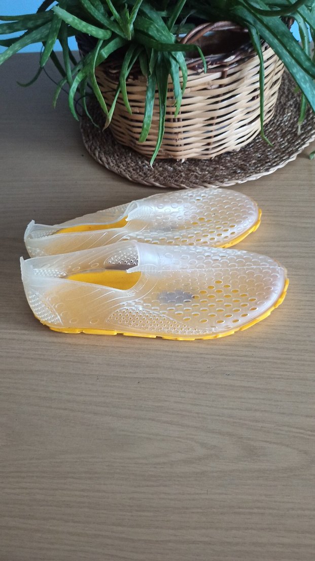 Şeffaf Sarı Erkek Su Ayakkabısı - Görsel 2
