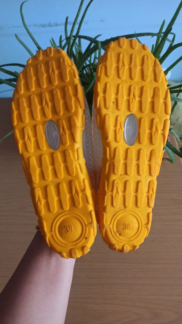 Şeffaf Sarı Erkek Su Ayakkabısı - Görsel 4